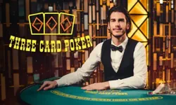 Three Card Poker ao vivo