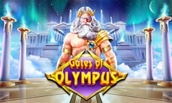 Slot Gates of Olympus com Zeus ao fundo