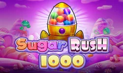 Slot Sugar Rush 1000 com grade de doces